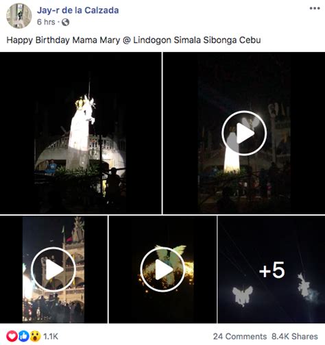 our lady of lindogon|Lindogon, Simala shrine lights up the skies for Mama .